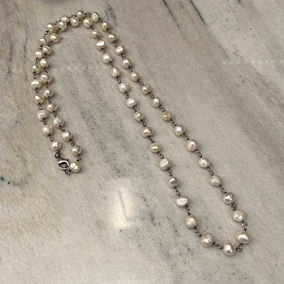 Silapda freshwater pearl necklace - Picture 2 of 2